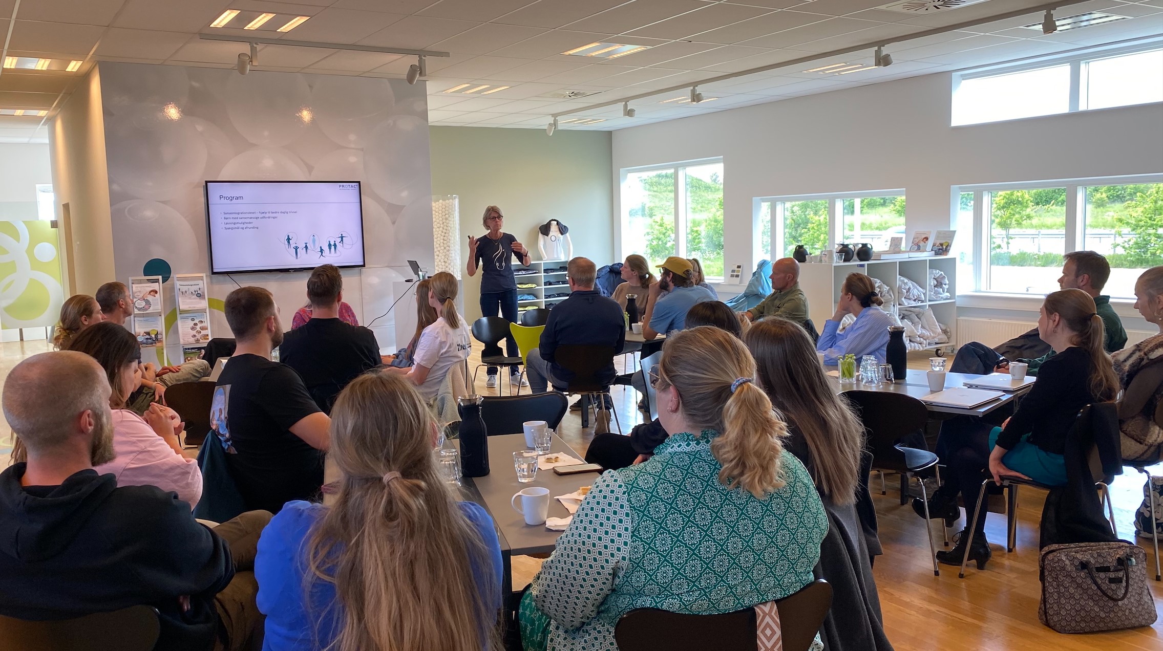 Seminar i vores showroom